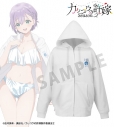 【グッズ-ジャンパー・コート】TVアニメ「カッコウの許嫁 Season2」 arti-mate 着用ジップパーカー 瀬川ひろ 描き下ろし 水着パーカーver.メンズ(サイズ/Free)【アニメイト限定】の画像