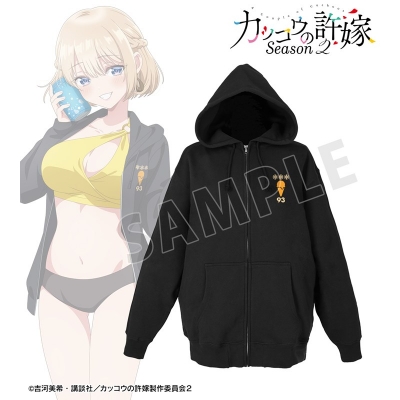 【グッズ-ジャンパー・コート】TVアニメ「カッコウの許嫁 Season2」 arti-mate 着用ジップパーカー 海野 幸 描き下ろし 水着パーカーver.メンズ(サイズ/Free)【アニメイト限定】