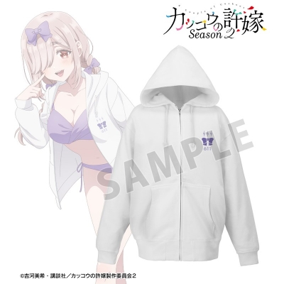 【グッズ-ジャンパー・コート】TVアニメ「カッコウの許嫁 Season2」 arti-mate 着用ジップパーカー 望月あい 描き下ろし 水着パーカーver.メンズ(サイズ/Free)【アニメイト限定】