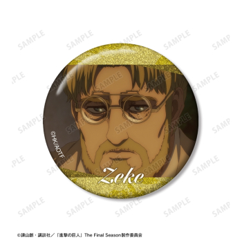 グッズ-バッチ】TVアニメ『進撃の巨人』 ジーク 場面写グリッター缶 進撃の巨人 ジーク 缶バッジ