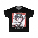 【グッズ-Tシャツ】BanG Dream! 美竹 蘭 Ani-Art 第6弾 フルグラフィックTシャツユニセックス(サイズ/L)の画像