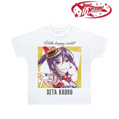 【グッズ-Tシャツ】BanG Dream! 瀬田 薫 Ani-Art 第6弾 フルグラフィックTシャツユニセックス(サイズ/XXXL)