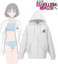 【グッズ-ジャンパー・コート】TVアニメ「ようこそ実力至上主義の教室へ」 arti-mate 着用 ジップパーカー 堀北鈴音 水着ver.メンズ(サイズ/Free)【アニメイト限定】の画像