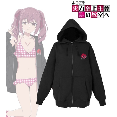 【グッズ-ジャンパー・コート】TVアニメ「ようこそ実力至上主義の教室へ」 arti-mate 着用 ジップパーカー 天沢一夏 水着ver.メンズ(サイズ/Free)【アニメイト限定】