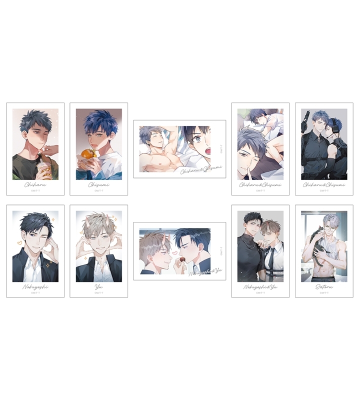 【グッズ-カード】「記憶の怪物」＆「ふれあいレッスン契約」 トレーディングインスタントカメラ風イラストカード【アニメイト先行販売】