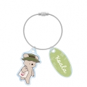 【グッズ-キーホルダー】アニメ「コアラ絵日記」 コアラさん 2連ワイヤーアクリルキーホルダー ver.Cの画像