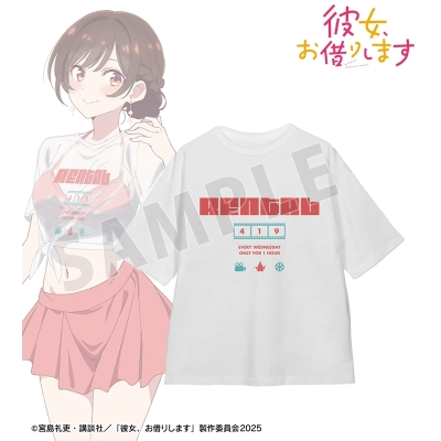 【グッズ-Tシャツ】TVアニメ『彼女、お借りします』 arti-mate 第2弾 着用BIGシルエットTシャツ 水原千鶴 描き下ろし 水着ver.メンズ(サイズ/Free)【アニメイト限定】