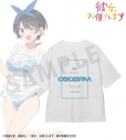【グッズ-Tシャツ】TVアニメ『彼女、お借りします』 arti-mate 第2弾 着用BIGシルエットTシャツ 更科瑠夏 描き下ろし 水着ver.メンズ(サイズ/Free)【アニメイト限定】の画像