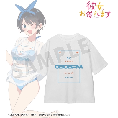 【グッズ-Tシャツ】TVアニメ『彼女、お借りします』 arti-mate 第2弾 着用BIGシルエットTシャツ 更科瑠夏 描き下ろし 水着ver.メンズ(サイズ/Free)【アニメイト限定】