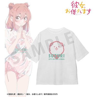 【グッズ-Tシャツ】TVアニメ『彼女、お借りします』 arti-mate 第2弾 着用BIGシルエットTシャツ 桜沢 墨 描き下ろし 水着ver.メンズ(サイズ/Free)【アニメイト限定】