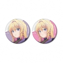 【グッズ-バッチ】TVアニメ「不器用な先輩。」 鉄輪 梓 缶バッジ2個セットの画像