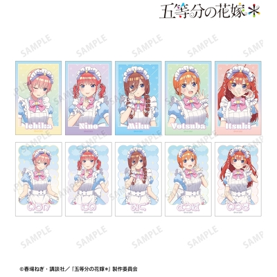 【グッズ-カード】五等分の花嫁* 描き下ろし メルヘンメイドver. トレーディングイラストカード