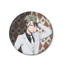 【グッズ-バッチ】「鴨乃橋ロンの禁断推理」 描き下ろし ウィンター・モリアーティ カジノver. BIG缶バッジの画像