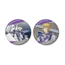 【グッズ-バッチ】遊☆戯☆王5D's ジャック・アトラス 場面写グリッター缶バッジ2個セットの画像