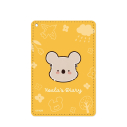【グッズ-パスケース】アニメ「コアラ絵日記」 コアラさん 1ポケットパスケースの画像