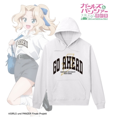【グッズ-ジャンパー・コート】ガールズ&パンツァー 最終章 描き下ろし デート私服ver. ケイ パーカーユニセックス(サイズ/XL)