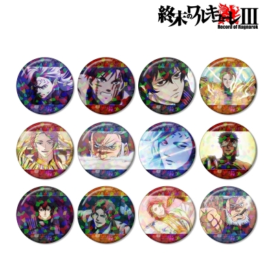 【グッズ-バッチ】終末のワルキューレIII トレーディング場面写ホログラム缶バッジ【特典付】