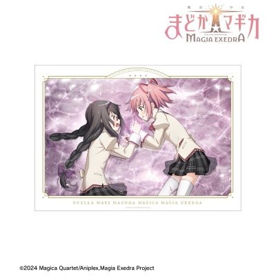 【グッズ-ポスター】魔法少女まどか☆マギカ Magia Exedra 過去への約束 A3マット加工ポスター