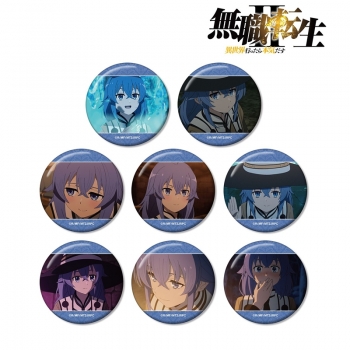 グッズ-バッチ】アニメ「無職転生Ⅱ ～異世界行ったら本気だす 