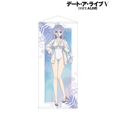 【グッズ-タペストリー】アニメ「デート・ア・ライブV」 描き下ろし 崇宮澪 ビーチデートver. 等身大タペストリー