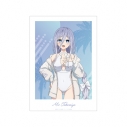 【グッズ-ポスター】アニメ「デート・ア・ライブV」 描き下ろし 崇宮澪 ビーチデートver. A3マット加工ポスターの画像
