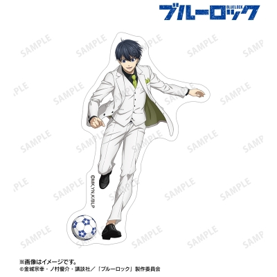 【グッズ-ステッカー】TVアニメ『ブルーロック』 描き下ろし 潔 世一 スーツモデルver. 第2弾 ダイカットステッカー