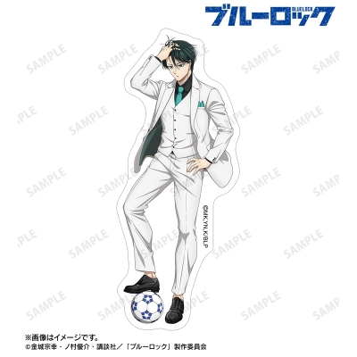 【グッズ-ステッカー】TVアニメ『ブルーロック』 描き下ろし 糸師 凛 スーツモデルver. 第2弾 ダイカットステッカー