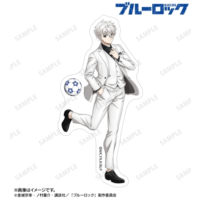 【グッズ-ステッカー】TVアニメ『ブルーロック』 描き下ろし 凪 誠士郎 スーツモデルver. 第2弾 ダイカットステッカー