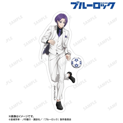 【グッズ-ステッカー】TVアニメ『ブルーロック』 描き下ろし 御影 玲王 スーツモデルver. 第2弾 ダイカットステッカー