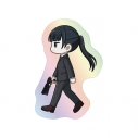 【グッズ-ステッカー】劇場版 PSYCHO-PASS サイコパス PROVIDENCE 六合塚 弥生 ちびとこ オーロラダイカットステッカーの画像
