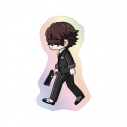 【グッズ-ステッカー】劇場版 PSYCHO-PASS サイコパス PROVIDENCE 雛河 翔 ちびとこ オーロラダイカットステッカーの画像