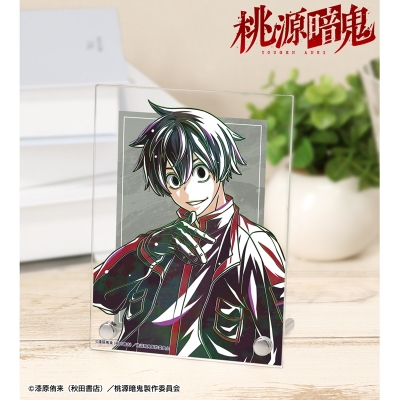 【グッズ-置きもの】TVアニメ『桃源暗鬼』 淀川真澄 Ani-Art A6アクリルパネル