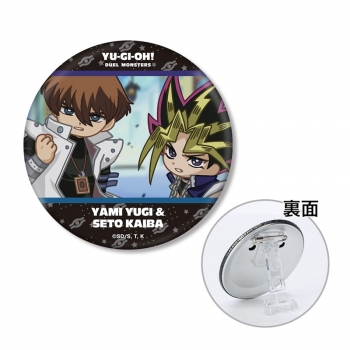 グッズ-バッチ】遊☆戯☆王デュエルモンスターズ 闇遊戯&海馬瀬人 ゆる 