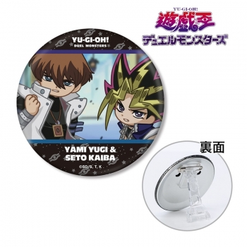 グッズ-バッチ】遊☆戯☆王デュエルモンスターズ 闇遊戯&海馬瀬人 ゆる 