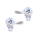 【グッズ-クリップ】NU: カーニバル ブレイド ドット絵 アクリルヘアクリップ2個セットの画像