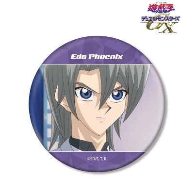 【グッズ-バッチ】遊☆戯☆王デュエルモンスターズGX エド・フェニックス 場面写BIG缶バッジ