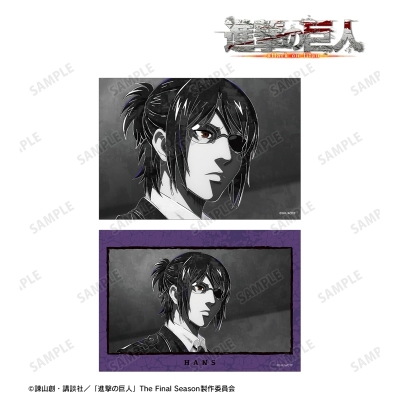 【グッズ-ブロマイド】TVアニメ『進撃の巨人』 ハンジ Ani-Art BLACK LABEL 第2弾 ブロマイド2枚セット