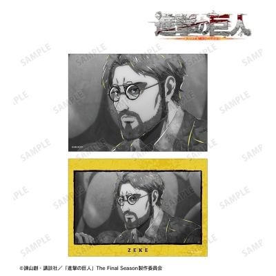 【グッズ-ブロマイド】TVアニメ『進撃の巨人』 ジーク Ani-Art BLACK LABEL 第2弾 ブロマイド2枚セット