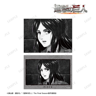 【グッズ-ブロマイド】TVアニメ『進撃の巨人』 ピーク Ani-Art BLACK LABEL 第2弾 ブロマイド2枚セット