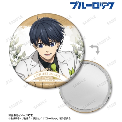 【グッズ-ミラー】TVアニメ『ブルーロック』 描き下ろし 潔 世一 スーツモデルver. 第2弾 缶ミラー