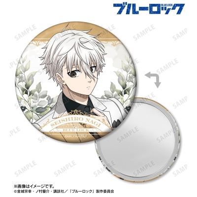 【グッズ-ミラー】TVアニメ『ブルーロック』 描き下ろし 凪 誠士郎 スーツモデルver. 第2弾 缶ミラー