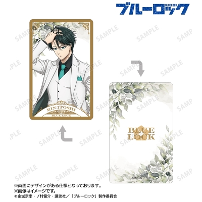 【グッズ-カード】TVアニメ『ブルーロック』 描き下ろし 糸師 凛 スーツモデルver. 第2弾 プラスチックカード