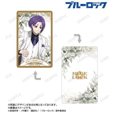 【グッズ-カード】TVアニメ『ブルーロック』 描き下ろし 御影 玲王 スーツモデルver. 第2弾 プラスチックカード