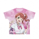 【グッズ-Tシャツ】ラブライブ!虹ヶ咲学園スクールアイドル同好会 描き下ろし 上原歩夢 ギャル制服ver. フルグラフィックTシャツユニセックス(サイズ/L)の画像