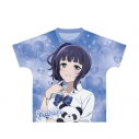 【グッズ-Tシャツ】ラブライブ!虹ヶ咲学園スクールアイドル同好会 描き下ろし 朝香果林 ギャル制服ver. フルグラフィックTシャツユニセックス(サイズ/L)の画像