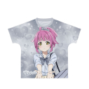 【グッズ-Tシャツ】ラブライブ!虹ヶ咲学園スクールアイドル同好会 描き下ろし 天王寺璃奈 ギャル制服ver. フルグラフィックTシャツユニセックス(サイズ/L)の画像