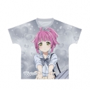 【グッズ-Tシャツ】ラブライブ!虹ヶ咲学園スクールアイドル同好会 描き下ろし 天王寺璃奈 ギャル制服ver. フルグラフィックTシャツユニセックス(サイズ/XXXL)の画像