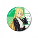 【グッズ-バッチ】ソードアート・オンライン 描き下ろし リーファ ライダースジャケットver. 75mmホログラム缶バッジの画像