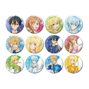【グッズ-バッチ】ソードアート・オンライン 描き下ろし ペイントスタイルver. トレーディングホログラム缶バッジ【特典付】の画像
