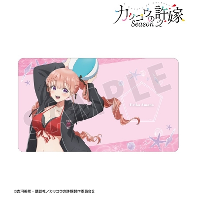 【TCG-マット】TVアニメ「カッコウの許嫁 Season2」 arti-mate マルチデスクマット 天野エリカ 描き下ろし 水着パーカーver.【アニメイト限定】